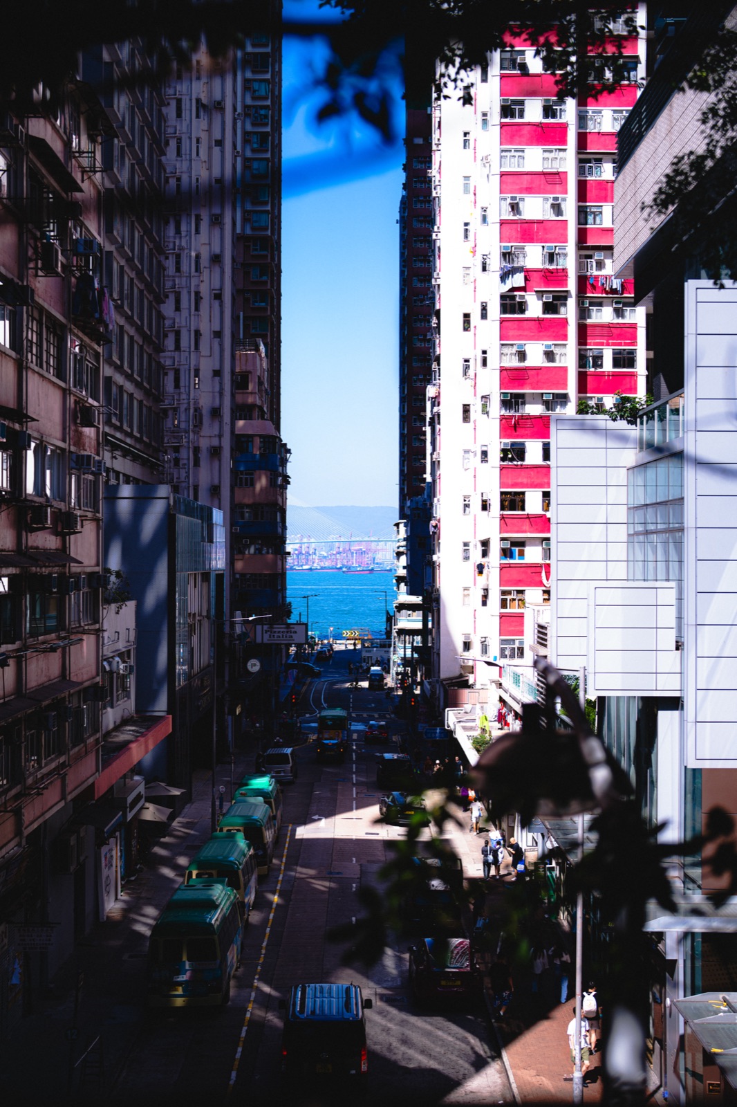 香港楼缝里的海