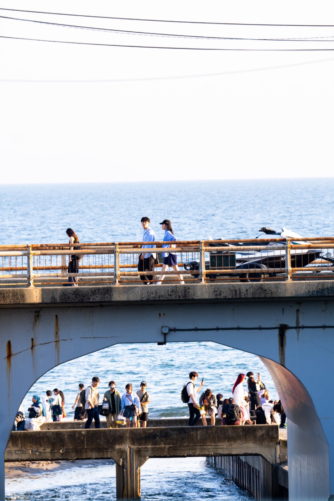 海边的桥